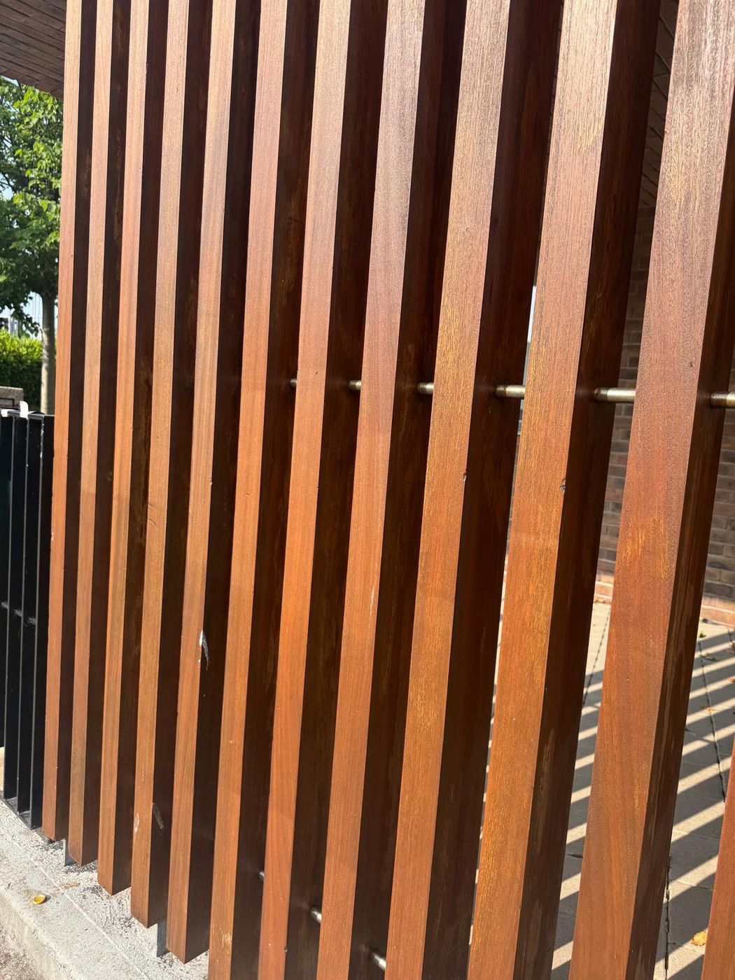 Timber Privacy Screen — JAID job