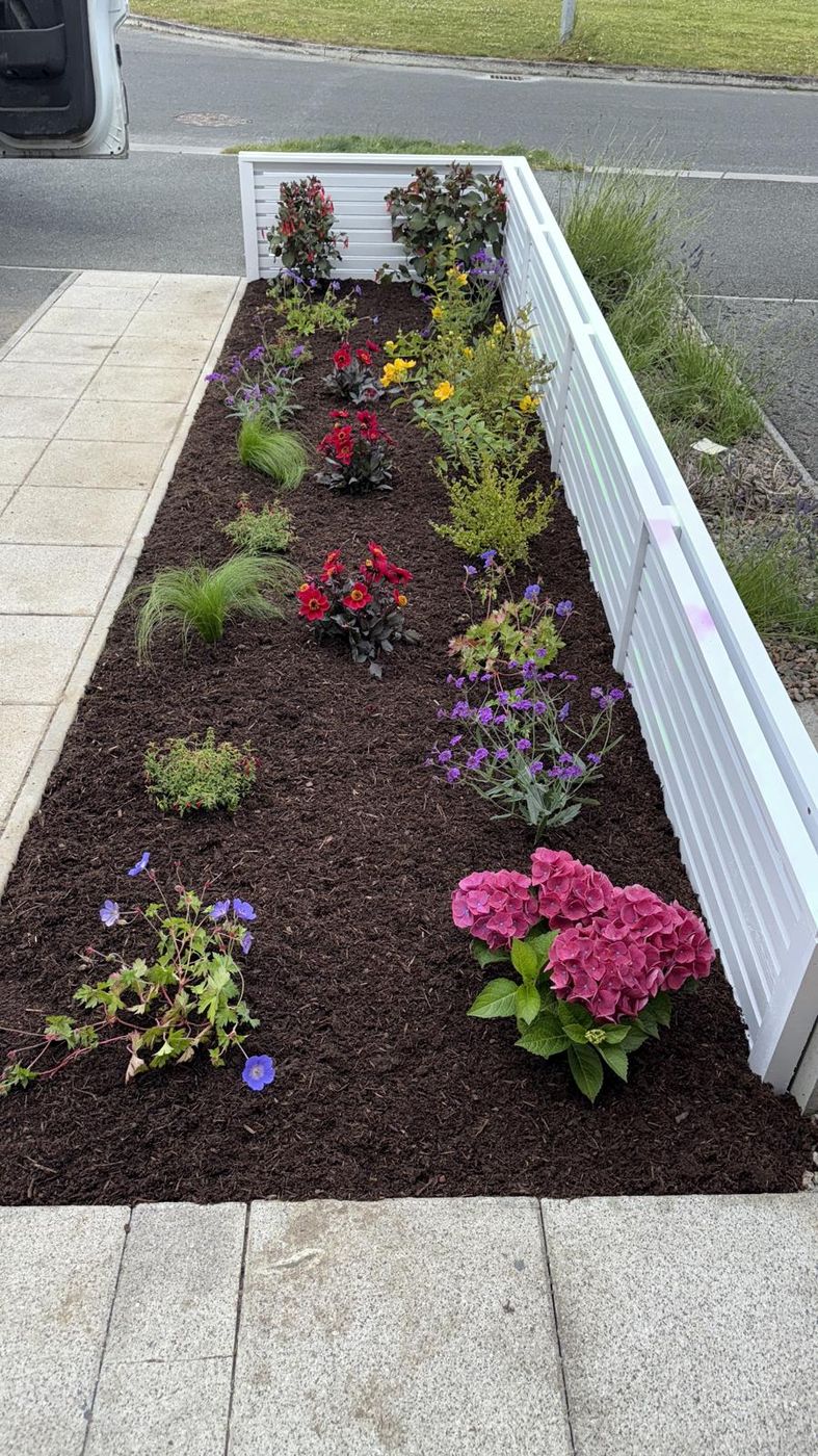 Raised Flower Bed — JAID job