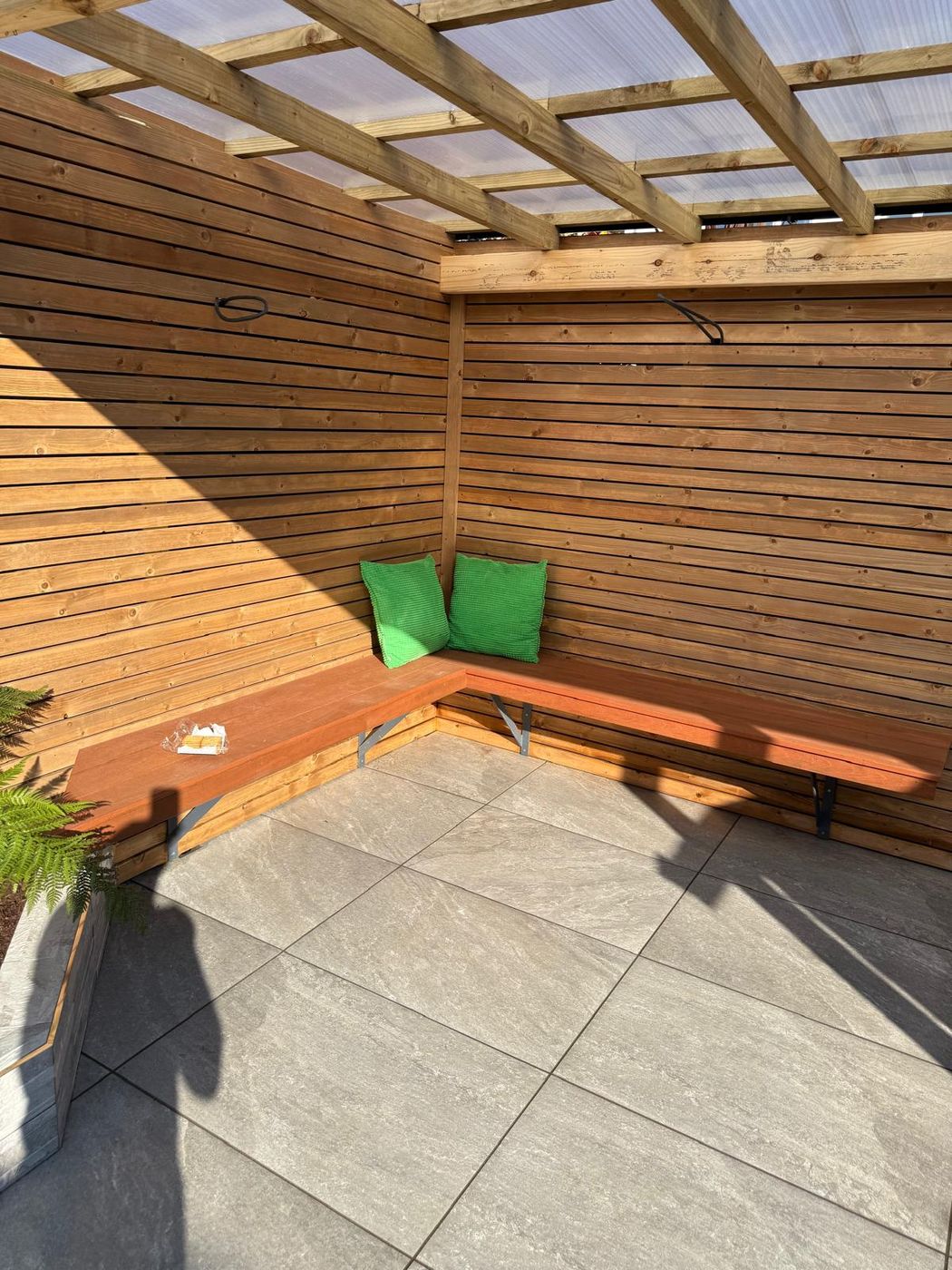 Pergola & Seating — JAID job