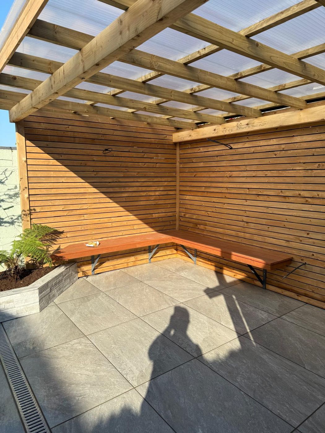 Timber Pergola — JAID job