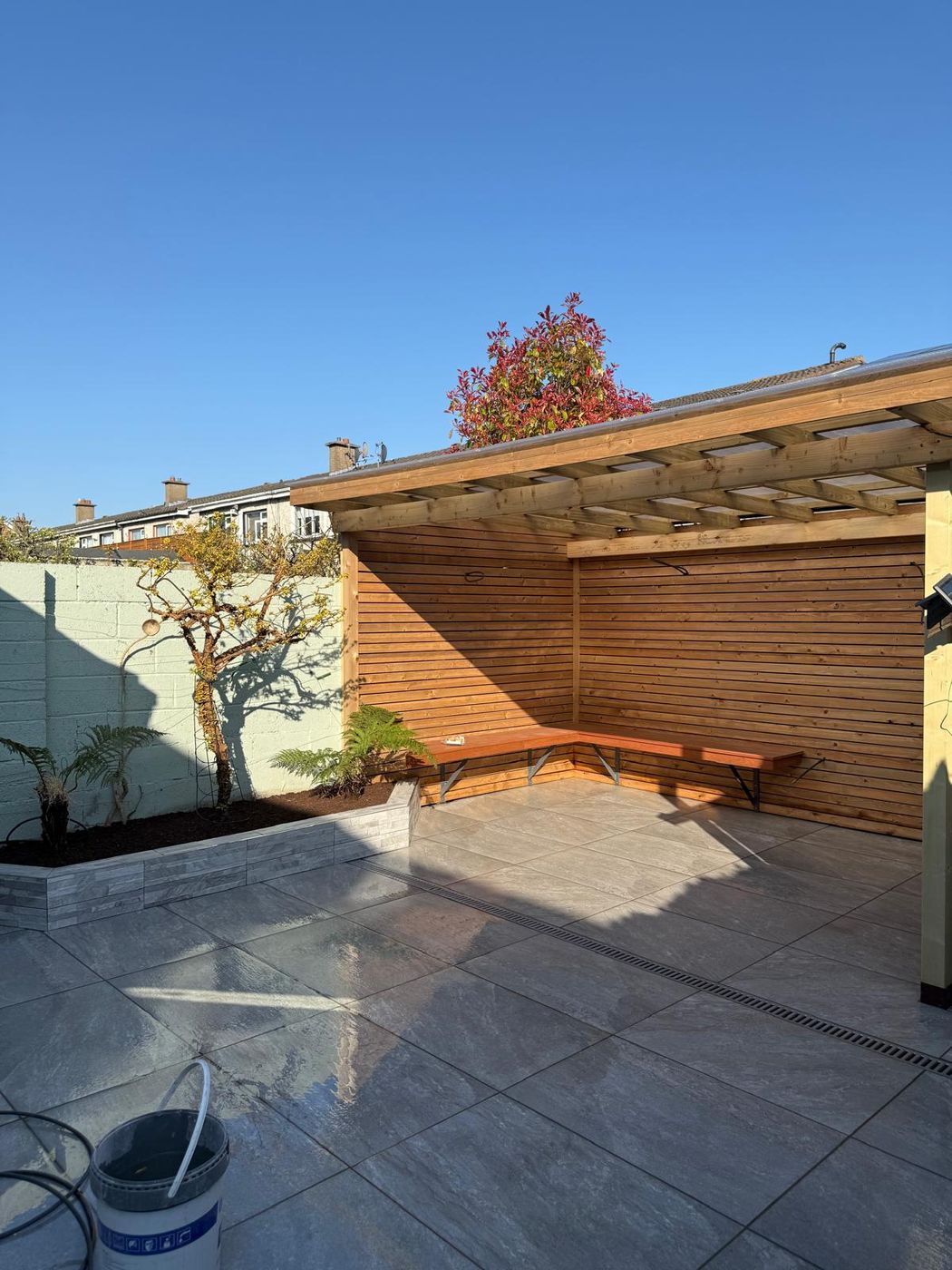Fenced Patio — JAID job