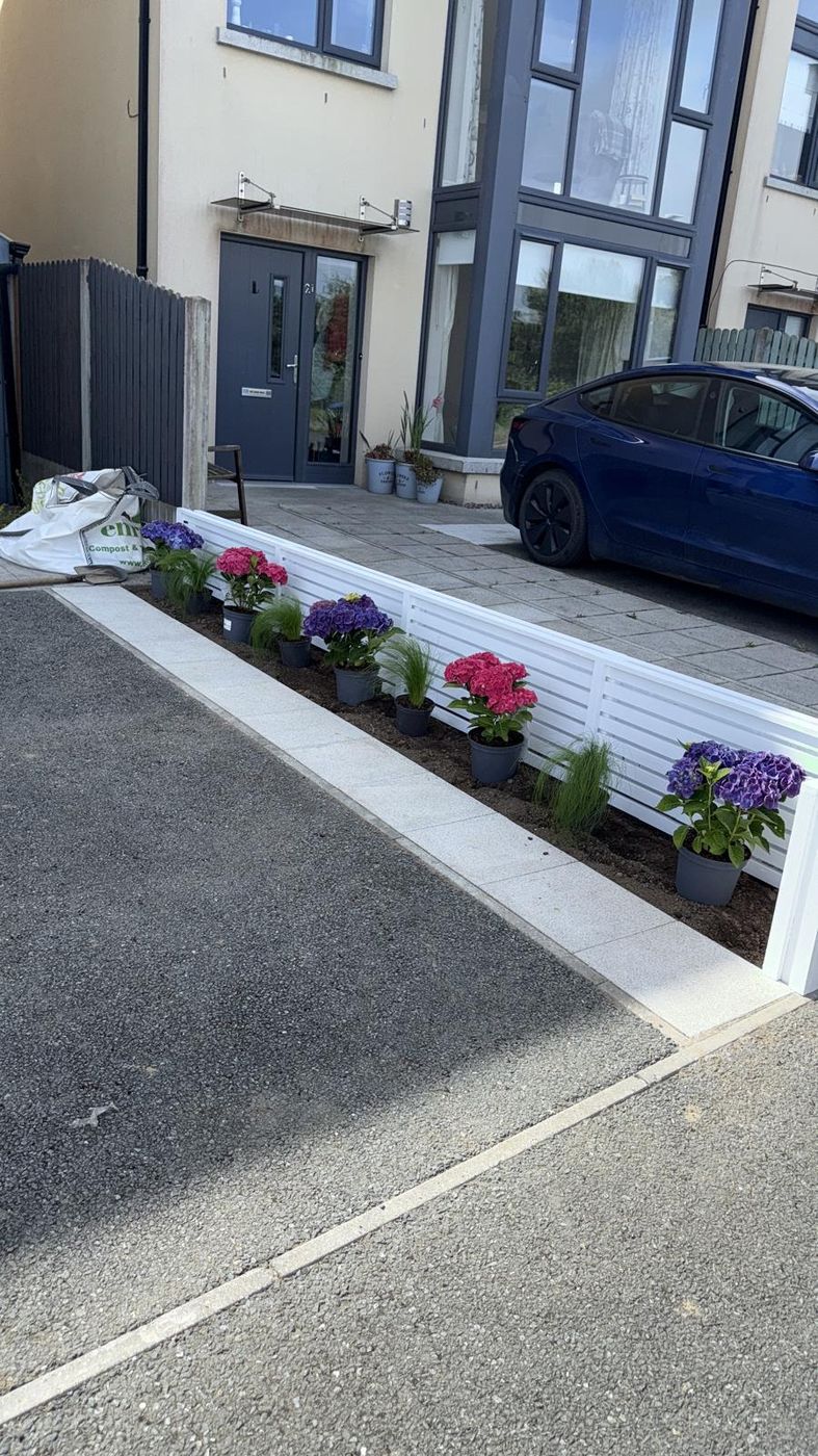 Planter-Lined Path — JAID job